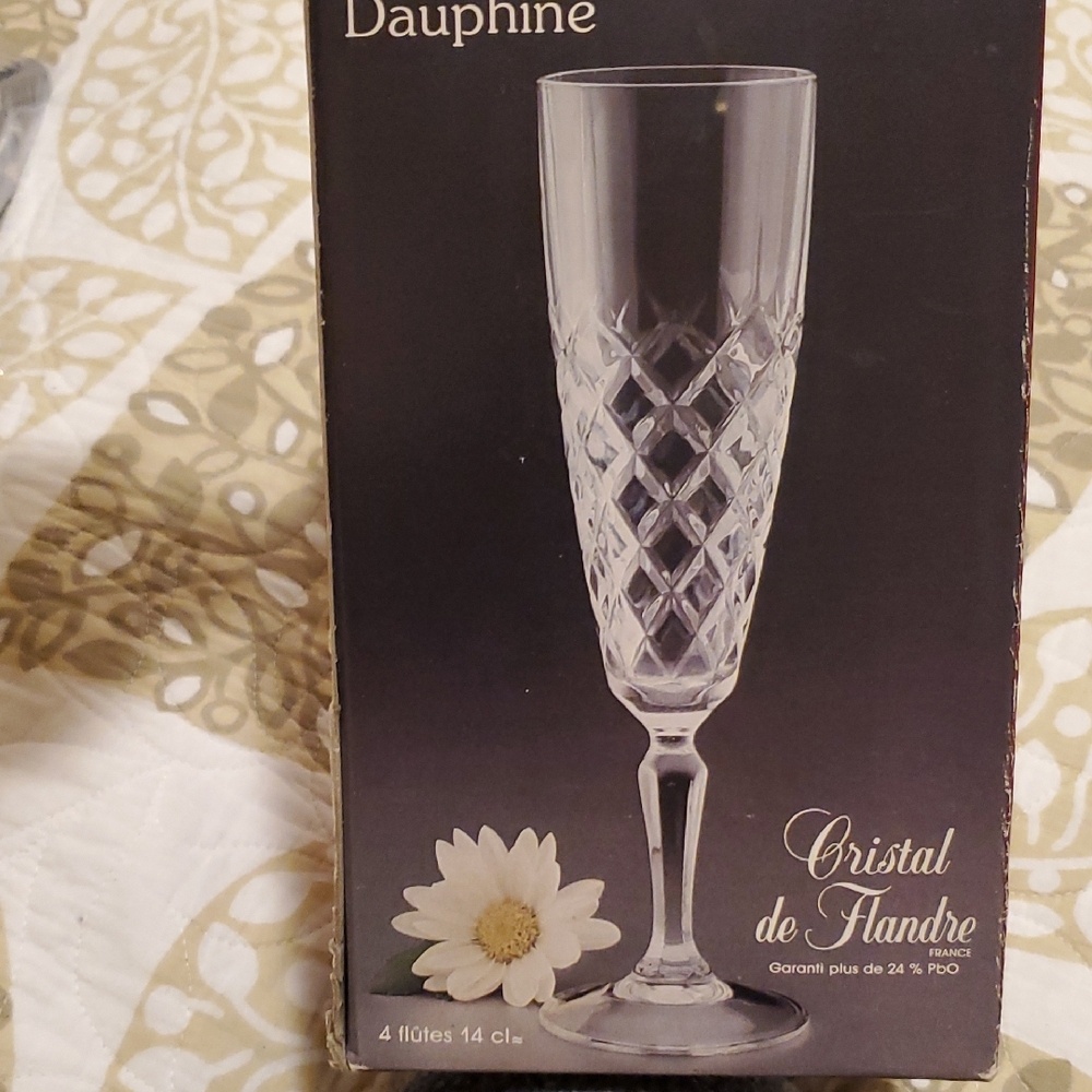 Crystal Champagne Flutes